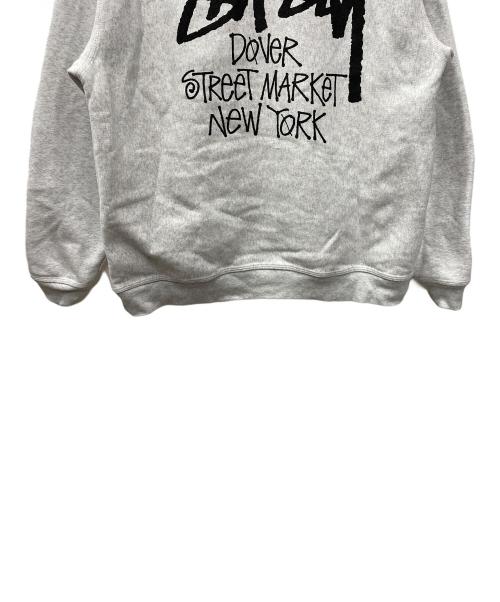 stussy（ステューシー）stussy (ステューシー) スウェット ライトグレー サイズ:Ｌの古着・服飾アイテム