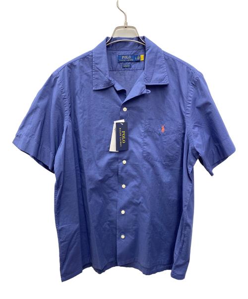 POLO RALPH LAUREN（ポロ・ラルフローレン）POLO RALPH LAUREN (ポロ・ラルフローレン) 半袖シャツ ブルー サイズ:Ｌの古着・服飾アイテム