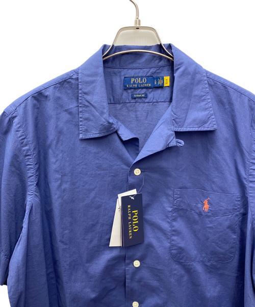 POLO RALPH LAUREN（ポロ・ラルフローレン）POLO RALPH LAUREN (ポロ・ラルフローレン) 半袖シャツ ブルー サイズ:Ｌの古着・服飾アイテム