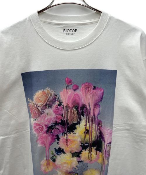BIOTOP（ビオトープ）BIOTOP (ビオトープ) 半袖カットソー ホワイト サイズ:XL 未使用品の古着・服飾アイテム