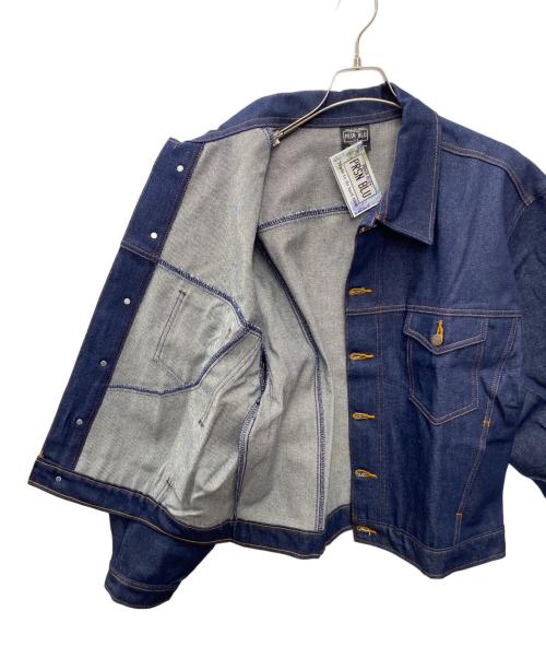 PRISON BLUES（プリズンブルース）PRISON BLUES (プリズンブルース) デニムジャケット インディゴ サイズ:L 未使用品の古着・服飾アイテム