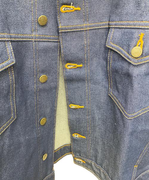 PRISON BLUES（プリズンブルース）PRISON BLUES (プリズンブルース) デニムジャケット インディゴ サイズ:L 未使用品の古着・服飾アイテム