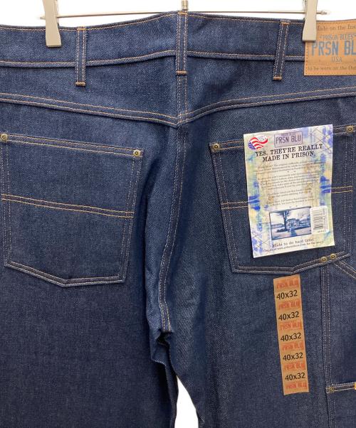 PRISON BLUES（プリズンブルース）PRISON BLUES (プリズンブルース) ワークジーンズ インディゴ サイズ:W40×L32 未使用品の古着・服飾アイテム
