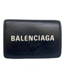 BALENCIAGA（バレンシアガ）の古着「コンパクトウォレット」｜ブラック
