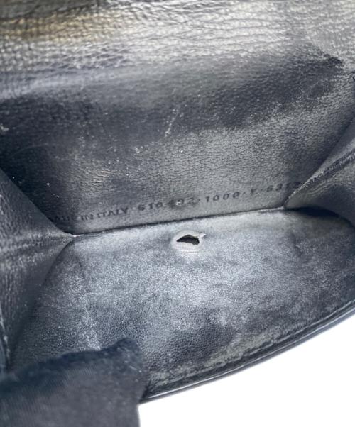 BALENCIAGA（バレンシアガ）BALENCIAGA (バレンシアガ) コンパクトウォレット ブラックの古着・服飾アイテム