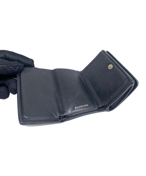 BALENCIAGA（バレンシアガ）BALENCIAGA (バレンシアガ) コンパクトウォレット ブラックの古着・服飾アイテム