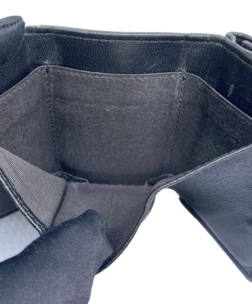 BALENCIAGA（バレンシアガ）BALENCIAGA (バレンシアガ) コンパクトウォレット ブラックの古着・服飾アイテム