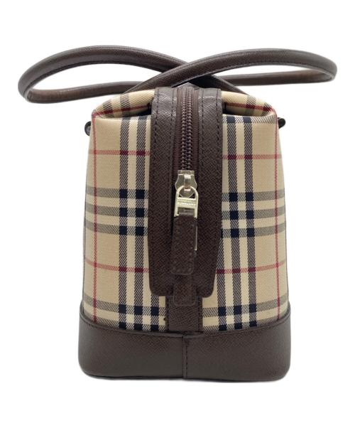 BURBERRY（バーバリー）BURBERRY (バーバリー) ハンドバッグ ベージュの古着・服飾アイテム