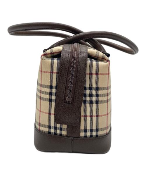 BURBERRY（バーバリー）BURBERRY (バーバリー) ハンドバッグ ベージュの古着・服飾アイテム