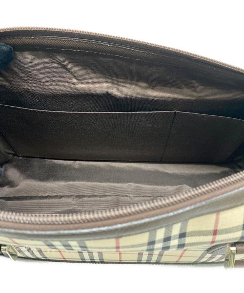 BURBERRY（バーバリー）BURBERRY (バーバリー) ハンドバッグ ベージュの古着・服飾アイテム