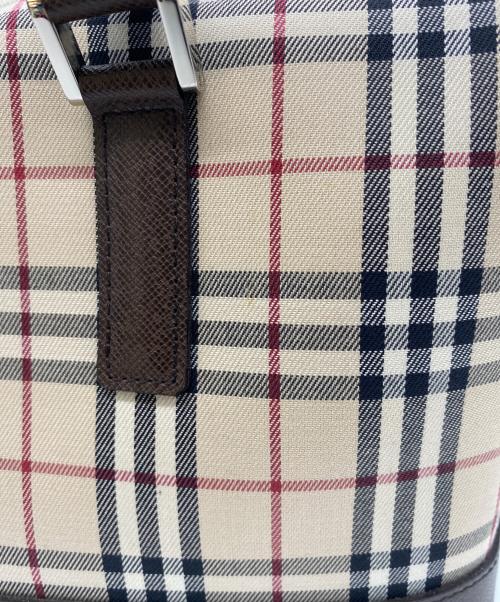 BURBERRY（バーバリー）BURBERRY (バーバリー) ハンドバッグ ベージュの古着・服飾アイテム
