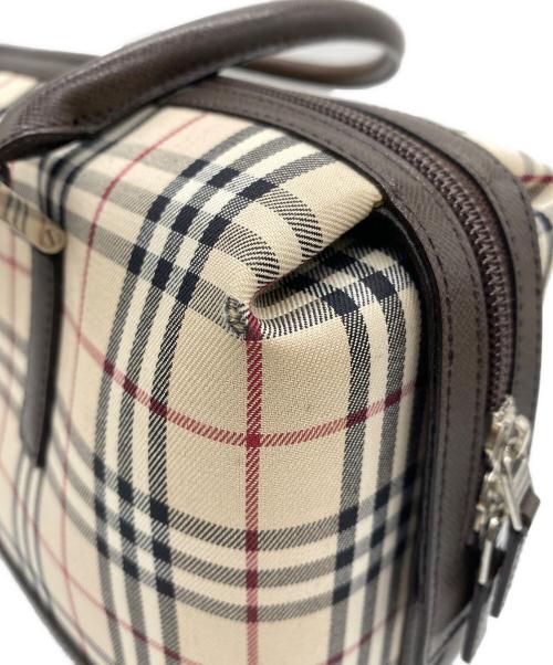 BURBERRY（バーバリー）BURBERRY (バーバリー) ハンドバッグ ベージュの古着・服飾アイテム