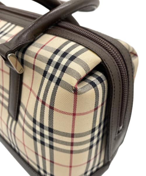 BURBERRY（バーバリー）BURBERRY (バーバリー) ハンドバッグ ベージュの古着・服飾アイテム