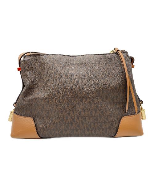 MICHAEL KORS（マイケル・コース）MICHAEL KORS (マイケル・コース) ショルダーバッグ ブラウンの古着・服飾アイテム