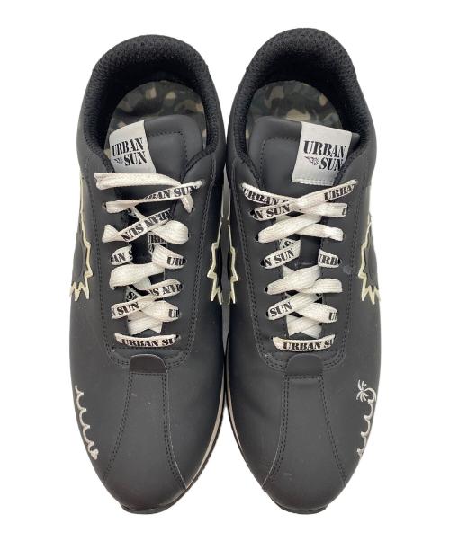 URBAN SUN（アーバンサン）URBAN SUN (アーバンサン) muta (ムータ) ローカットスニーカー ブラック サイズ:26.5の古着・服飾アイテム