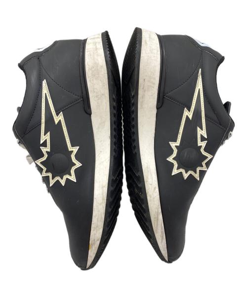 URBAN SUN（アーバンサン）URBAN SUN (アーバンサン) muta (ムータ) ローカットスニーカー ブラック サイズ:26.5の古着・服飾アイテム