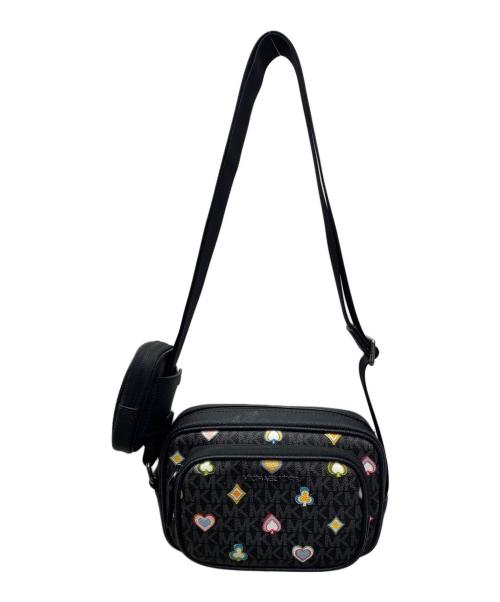 MICHAEL KORS（マイケル・コース）MICHAEL KORS (マイケル・コース) ショルダーバッグ ブラックの古着・服飾アイテム