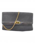 Christian Diorクリスチャン ディオール）の古着「チェーンショルダーバッグ」｜ブラック