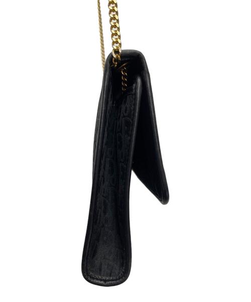 Christian Dior（クリスチャン ディオール）Christian Dior (クリスチャン ディオール) チェーンショルダーバッグ ブラックの古着・服飾アイテム