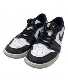 NIKE（ナイキ）の古着「Air Jordan 1 Low Golf "Copa"」｜ブラック×ホワイト×スカイブルー