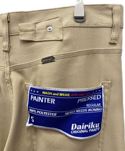 DAIRIKU（ダイリク）DAIRIKU (ダイリク) ペインターパンツ ベージュ サイズ:SIZE Sの古着・服飾アイテム