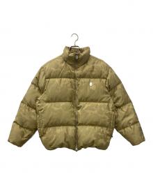 A BATHING APE（ア ベイシング エイプ）の古着「ダウンジャケット」｜カーキ