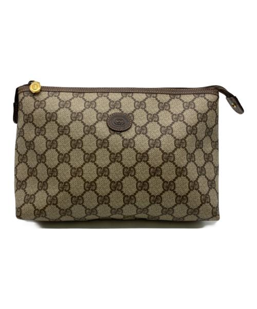 GUCCI（グッチ）GUCCI (グッチ) セカンドバッグ ブラウンの古着・服飾アイテム