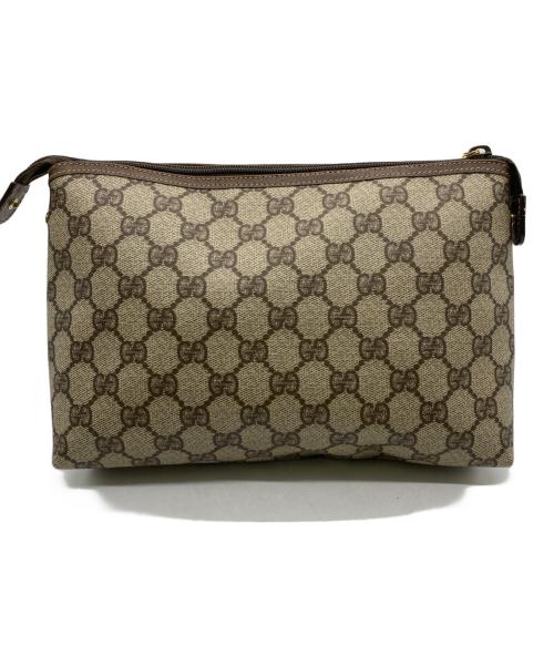 GUCCI（グッチ）GUCCI (グッチ) セカンドバッグ ブラウンの古着・服飾アイテム