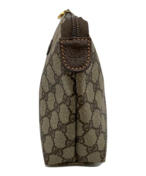 GUCCI（グッチ）GUCCI (グッチ) セカンドバッグ ブラウンの古着・服飾アイテム