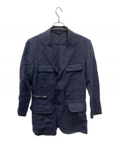 中古・古着通販】Kiton (キートン) テーラードジャケット ネイビー