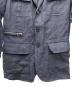 中古・古着 Belvest (ベルヴェスト) リネンジャケット ネイビー サイズ:SIZE 46：10000円