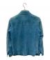 EMMETI (エンメティ) スウェードジャケット スカイブルー サイズ:SIZE 44：22000円