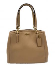 COACH（コーチ）の古着「2WAYバッグ」｜ピンクベージュ