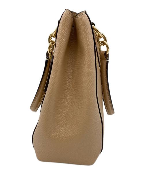 COACH（コーチ）COACH (コーチ) 2WAYバッグ ピンクベージュの古着・服飾アイテム