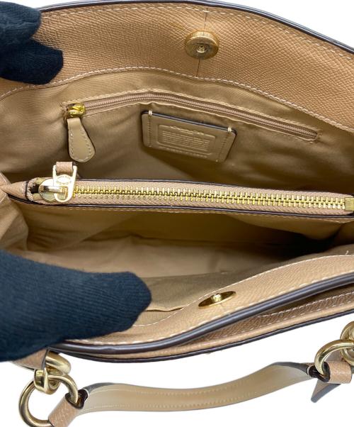 COACH（コーチ）COACH (コーチ) 2WAYバッグ ピンクベージュの古着・服飾アイテム