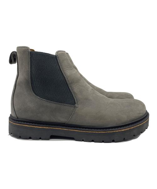 BIRKENSTOCK（ビルケンシュトック）BIRKENSTOCK (ビルケンシュトック) サイドゴアブーツ グレー サイズ:25㎝の古着・服飾アイテム