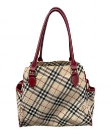 BURBERRY BLUE LABEL（バーバリー ブルー レーベル）の古着「ハンドバッグ」｜ベージュ