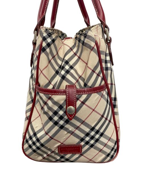 BURBERRY BLUE LABEL（バーバリー ブルー レーベル）BURBERRY BLUE LABEL (バーバリー ブルー レーベル) ハンドバッグ ベージュの古着・服飾アイテム