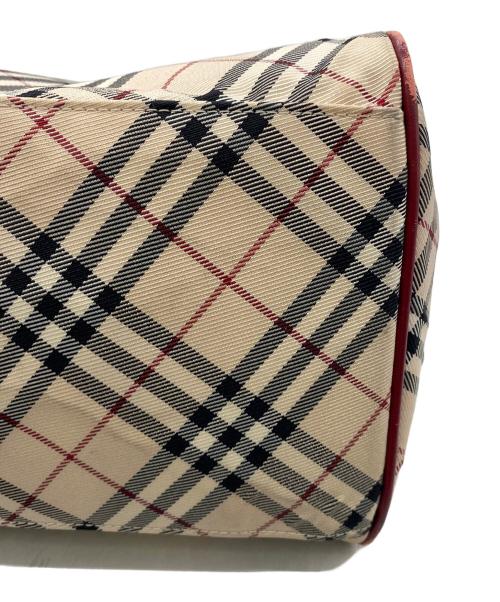 BURBERRY BLUE LABEL（バーバリー ブルー レーベル）BURBERRY BLUE LABEL (バーバリー ブルー レーベル) ハンドバッグ ベージュの古着・服飾アイテム
