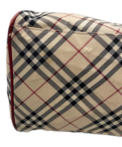 BURBERRY BLUE LABEL（バーバリー ブルー レーベル）BURBERRY BLUE LABEL (バーバリー ブルー レーベル) ハンドバッグ ベージュの古着・服飾アイテム