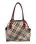 BURBERRY BLUE LABEL（バーバリー ブルー レーベル）の古着「ハンドバッグ」｜ベージュ