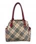 BURBERRY BLUE LABEL (バーバリー ブルー レーベル) ハンドバッグ ベージュ：9000円