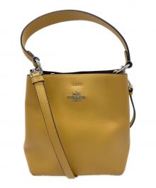 COACH（コーチ）の古着「2WAYショルダーバッグ」｜イエロー