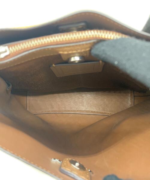 COACH（コーチ）COACH (コーチ) 2WAYショルダーバッグ イエローの古着・服飾アイテム