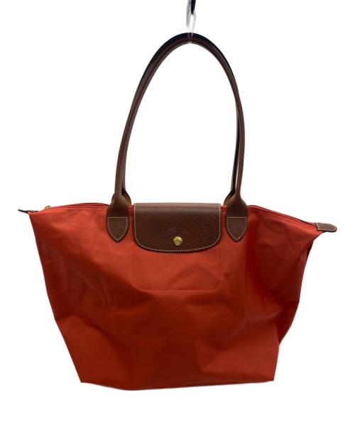 LONGCHAMP（ロンシャン）LONGCHAMP (ロンシャン) トートバッグ レッドの古着・服飾アイテム