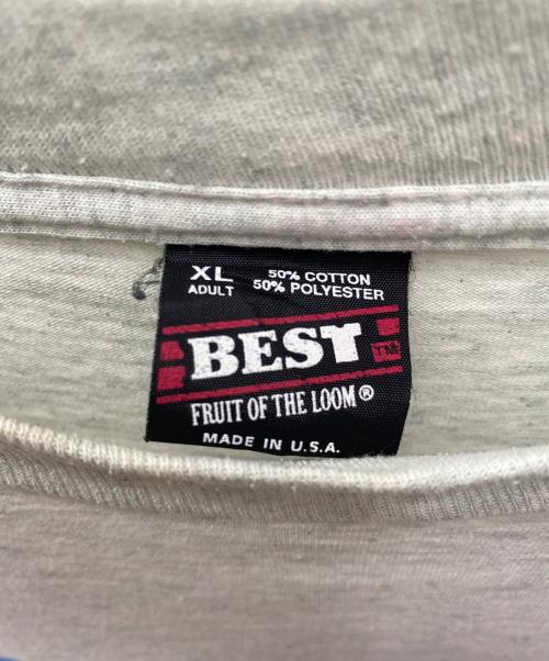 FRUIT OF THE LOOM（フルーツオブザルーム）FRUIT OF THE LOOM (フルーツオブザルーム) 半袖カットソー ライトグレー サイズ:XLの古着・服飾アイテム