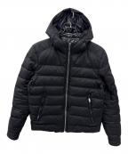 PRADAプラダ）の古着「トライアングルロゴプレートダウンジャケット」｜ブラック