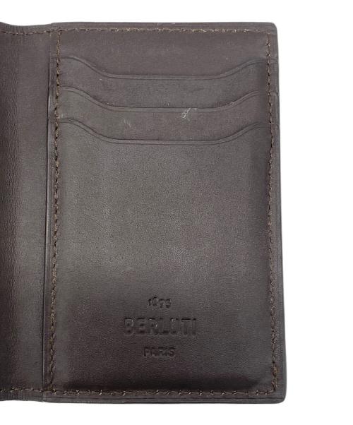 Berluti（ベルルッティ）Berluti (ベルルッティ) カードケース ブラウンの古着・服飾アイテム