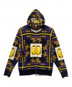 A BATHING APEア ベイシング エイプ）の古着「ジップパーカー」｜ブラック