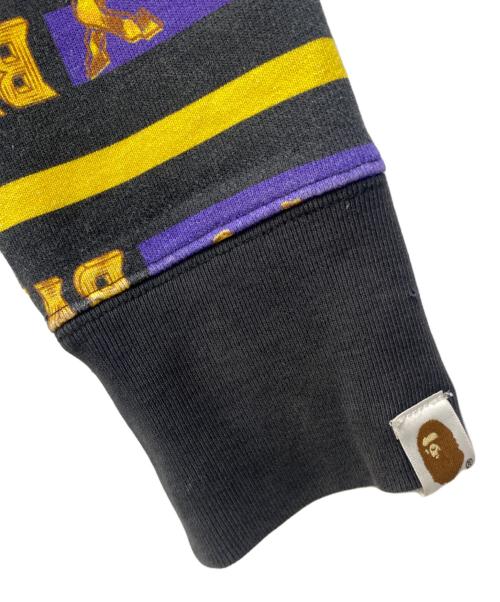 A BATHING APE（ア ベイシング エイプ）A BATHING APE (ア ベイシング エイプ) ジップパーカー ブラック サイズ:Sの古着・服飾アイテム